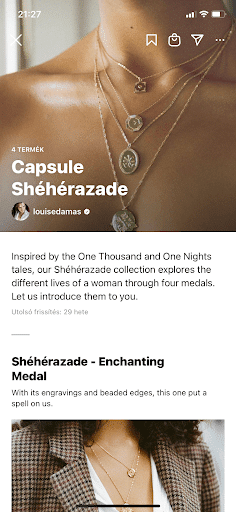 Louise Damas Instagram